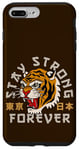 Coque pour iPhone 7 Plus/8 Plus Stay Strong Forever Cool Wild Tiger Graphic Cool Designs