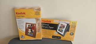 Kodak Photo Paper Type Gloss 60 Sheets Size 4x6 inch Weight 165gsm Plus Sample