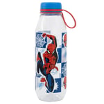 Ecozen Adventure Water Bottle for Children 650 Ml Spiderman Midnight Flyer