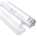 Einfeben - Réglette lumineuse led 120cm 18W - Blanc Neutre 4000K-4500K - Lampe de salle de bain tube led lumière de bain