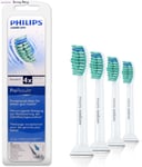 RRP£30 PHILIPS Sonicare HX6014 ProResults C1 Replacement Toothbrush Head 4-Pack