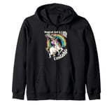 Magical And A Little Unstable Mythical Creatures Arborist Zip Hoodie