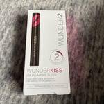 Wunder2 WunderKiss 1 Lip Plumping Gloss Collagen and Hyaluronic Acid New