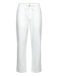 Anerkjendt Akjan Cot/Linen Ela Pants Vit