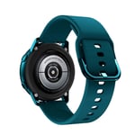 (Classic 4 kello 46mmlndigo)Alkuperäinen ranneke Samsung Galaxy Watch Active 2 40mm 44mm silikoni Sport Rannekoru Korvausranneke 20mm kellon ranneke - Kellon rannekkeet