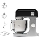 Robot pâtissier Kenwood KMIX750BK - bol 5 litres - 6 vitesses - 3 accessoires...