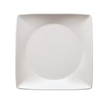 Plat Bas Omnia Carré Blanc Porcelaine 23 CM Arthur Krupp Restaurant