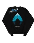 DC Comics Boys Aquaman Ocean Logo Sweatshirt - 12-13 Years