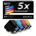 5x Eurotone pro+ Cartridge Alternative for Epson Workforce AL-C-300-N