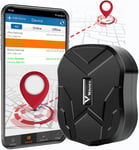 Tracker Gps Avec Micro Traceur Gps Voiture Espion Avec Aimant, Localisateur Gps Suivi Et Positionnement Traqueur Gps Avec Alerte Geofence App Gratuite Étanche, 150 Jours En Mode Veille Tk905B 10000Ma