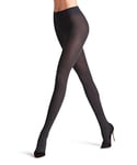 FALKE Family Rib W TI coton unis 1 paire, Collants Femme, Gris (Anthracite Melange 3080), 40-42