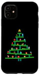 iPhone 11 8 Bit Retro Gaming Christmas Tree Case