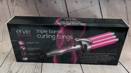 Envie 3 Barrel Hair Waver Curling Tongs with Multiple Heat Settings up to 200°C