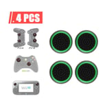 4PCS/10PCS Thumbstick-kahvan suojus Joystickin suojakuori Sony PlayStation Dualshock 3/4 PS3 PS4 PS5 XBOX ONE -ohjaimelle