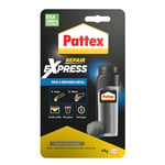 Pattex | Pâte à réparer Métal (tube de 48 g) – Pâte epoxy bi-composante avec particules de métal – Colle à base de résine époxy pour coller et réparer les métaux