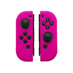 Poignée En Caoutchouc De Silicone Souple Pour Manette De Jeu Nintendo Switch Joy-Con Joycon,Étui De Protection En Gel,Manette L R,Ns,Magasin Droit - Type 04 Rose