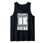 Board Game Dice Strategy - Backgammon Tank Top