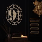 Harry Potter Platform 9 & 3 Quarters Wall Clock