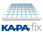 Kapa-Fix 1400x1000x10mm lim på ene siden - 12pk