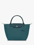 Longchamp Le Pliage Green Recycled Canvas Small Top Handle Bag