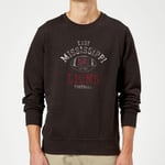 East Mississippi Community College Lions Football Distressed Sweatshirt - Black - M