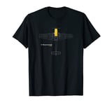 Messerschmitt Bf 109 German Aeroplane T-Shirt