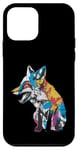 Coque pour iPhone 12 mini Design artistique urbain vibrant de la faune et de la faune