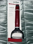 KitchenAid Stainless Steel Y Peeler Empire Red