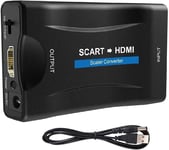 Scart Vers Hdmi Convertisseur Scart Péritel Vers Hdmi Adaptateur Audio Vidéo Rat