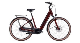 Velo de ville electrique cube supreme hybrid pro 500 easy entry shimano nexus 8v 500 wh 700 mm rouge 2023