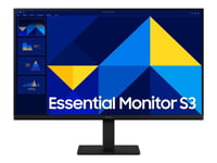 Samsung S27d300gau - S30gd Series - Led-Skärm - 27" - 1920 X 1080 Full Hd (1080P) @ 100 Hz - Ips - 250 Cd/M² - 1000:1 - 5 Ms - Hdmi, Vga - Svart