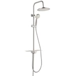 SCHÜTTE Ensemble de douche au-dessus de tête AQUASTAR Blanc-chrome