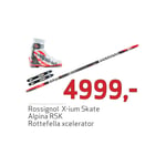 Rossignol X-ium Skate Skipakke UTGÅTT RSK støvel, excelerator binding