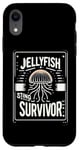 Coque pour iPhone XR Jellyfish Sting Survivor |------