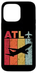 Coque pour iPhone 14 Pro Max ATL Aéroport Hartsfield Jackson d'Atlanta