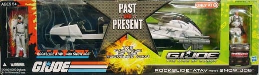 G.I.JOE 2009 - "Past and Present" Rockslide ATAV & Snow Job