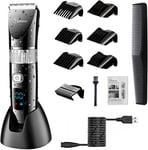 Professional  Hair  Clipper  Cordless  Clippers  Hair  Trimmer  Beard  Shaver  E