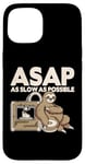 iPhone 15 3D Printer ASAP As Slow As Possible 3D Printing Sloth Case