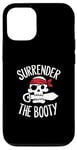 iPhone 12/12 Pro Surrender The Booty Pirate Skeleton Joke Festival Men Women Case