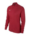 Nike Women's ACADEMY18 Knit Track Jacket, Womens, university red/Gym red/White, L