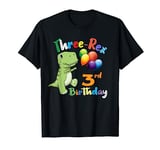 Boy or Girl 3rd Birthday Gift They are a Three-Rex! T-Shirt