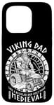 iPhone 15 Pro Funny Viking Dad Medieval Lawn Mower Lawnmower Father Figure Case