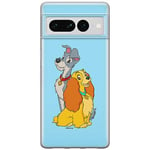 ERT GROUP Coque de téléphone portable pour Google PIXEL 7 PRO Original et sous licence officielle Disney motif Lady and the Tramp 003 parfaitement adapté à la forme du téléphone portable, coque en TPU