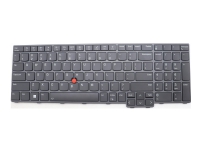 Primax - Ersättningstangentbord för bärbar dator - med Trackpoint - bakgrundsbelyst - QWERTY - Amerikansk engelska - FRU - för ThinkPad T16 Gen 1 21BV, 21BW, 21CH, 21CJ T16 Gen 2 21HH, 21HJ, 21K7, 21K8