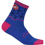 castelli 4517076-054 VERTICE SOCK Socks Woman matte blue S/M