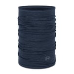 Buff Buff Lightweight Merino Wool Buff - Solid Night Blue - Unisex - OneSize- Naturkompaniet