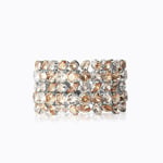 Caroline Svedbom Multi Cuff Armband / Golden Combo (Silver)