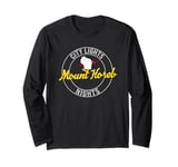 City Lights Mount Horeb Nights Wisconsin US Cities WI Long Sleeve T-Shirt