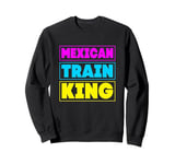 Mens Mexican Train King Dominoes King Sweatshirt