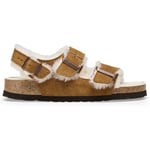 Sandales Birkenstock  MILANO SHEARLING SUEDE LEATHER 1025515